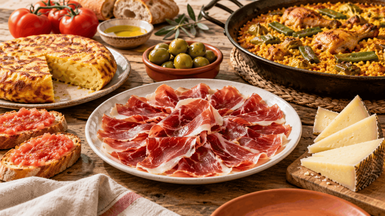 Spaanse eetcultuur en keuken van tapas tot Spaanse ham
